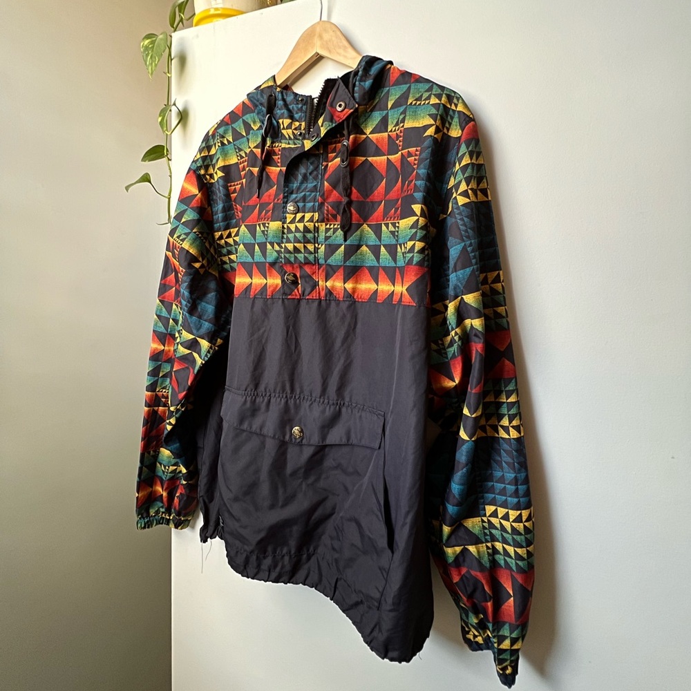 Empire Surplus Co | Windbreaker | Men’s Size XL | Multi Color